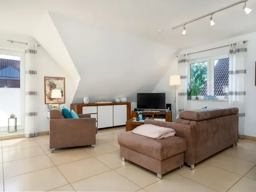 View into the living area
