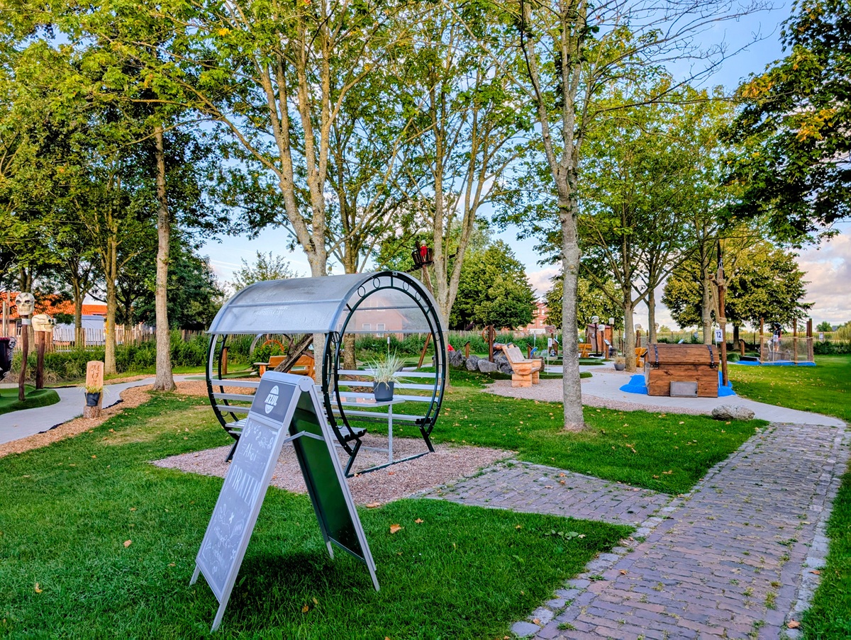 Piratengolf Greetsiel Piratengolfplatz Greetsiel