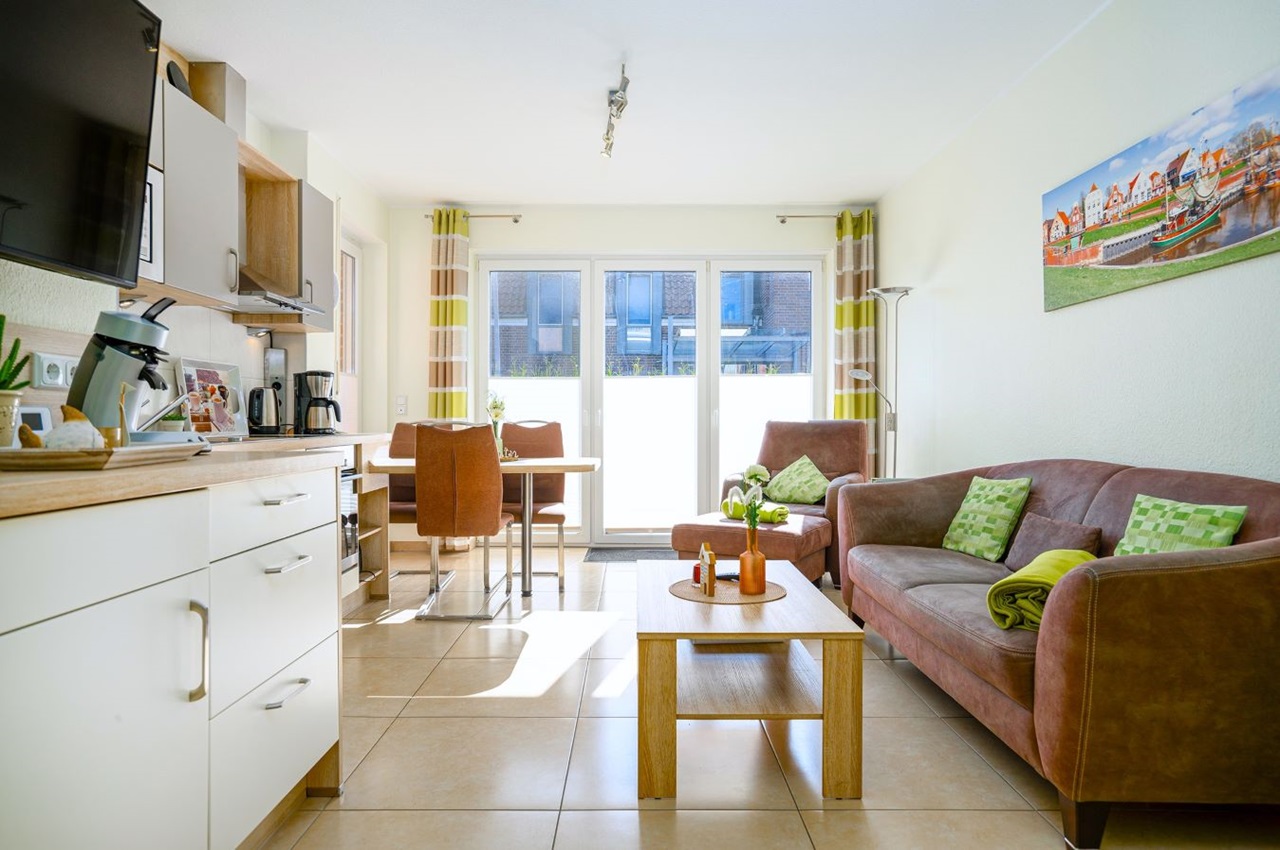 Wohnbereich Grachtentraum 2 Wohnbereich Ferienwohnung Grachtentraum 2
